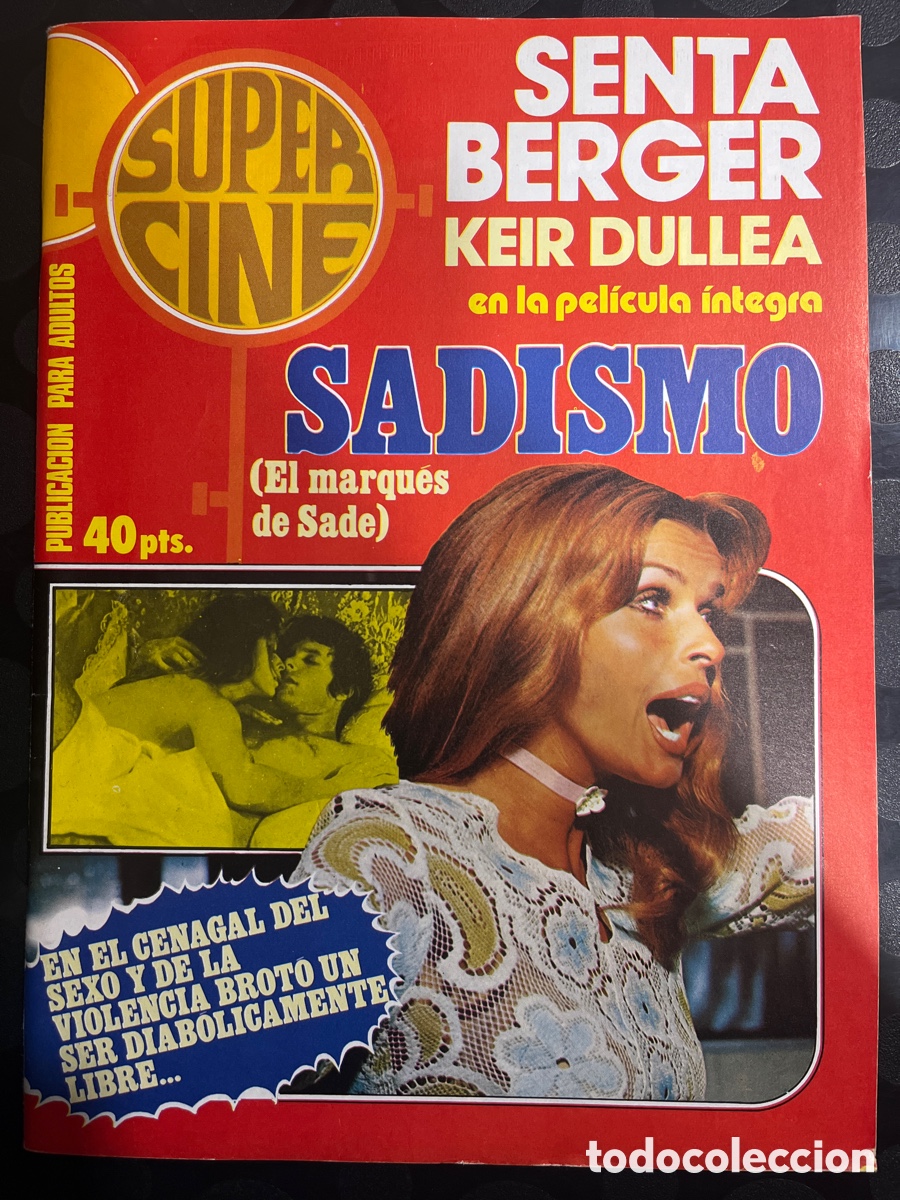 Journals: SUPERCINE : SADISMO EL MARQU&Eacute;S DE SADE S&Uacute;PER CINE FOTONOVELA