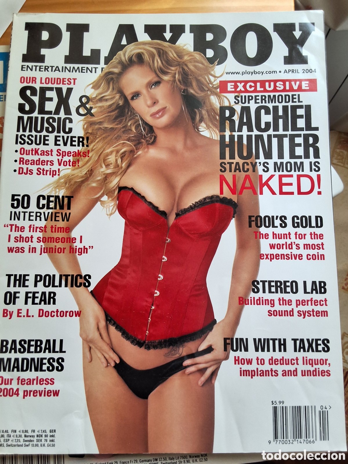 Magazines: Playboy americano mensual revista erotica desnudos mujeres 2004/4 Krista Kelly