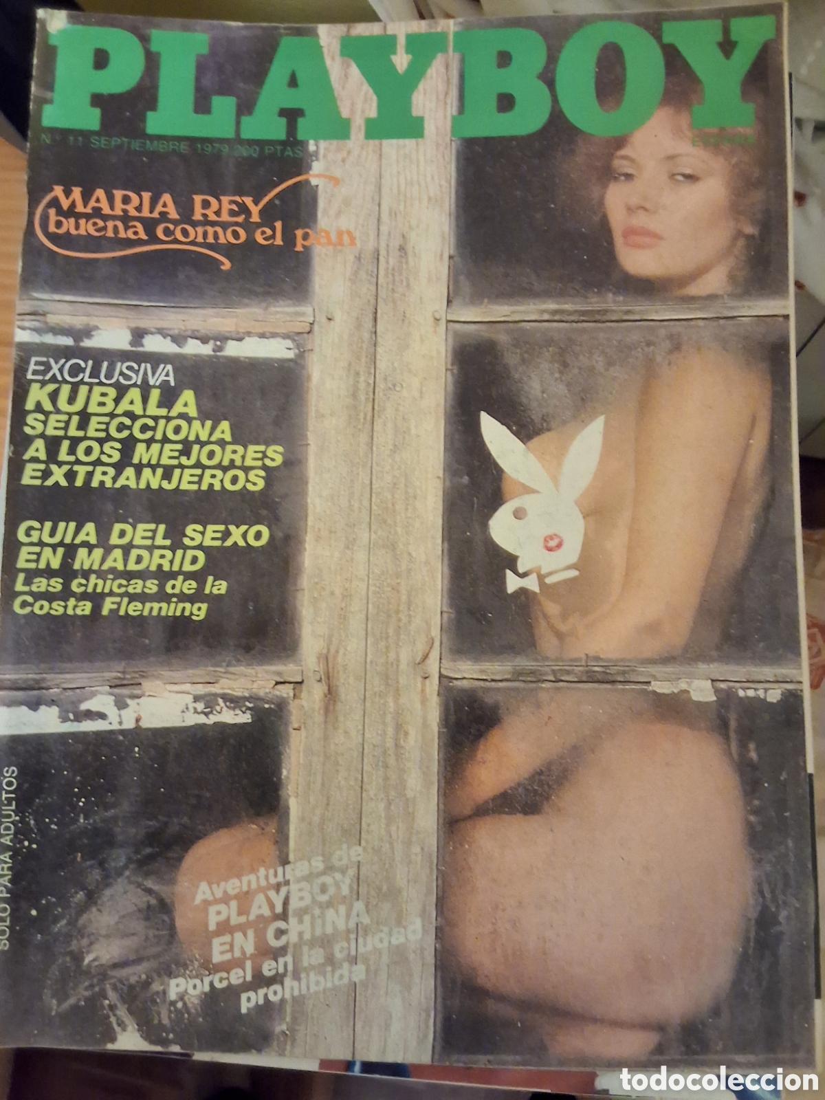 Journals: Playboy mensual espa&ntilde;ol revista erotica desnudos mujeres 1979/9 Ann Pennington