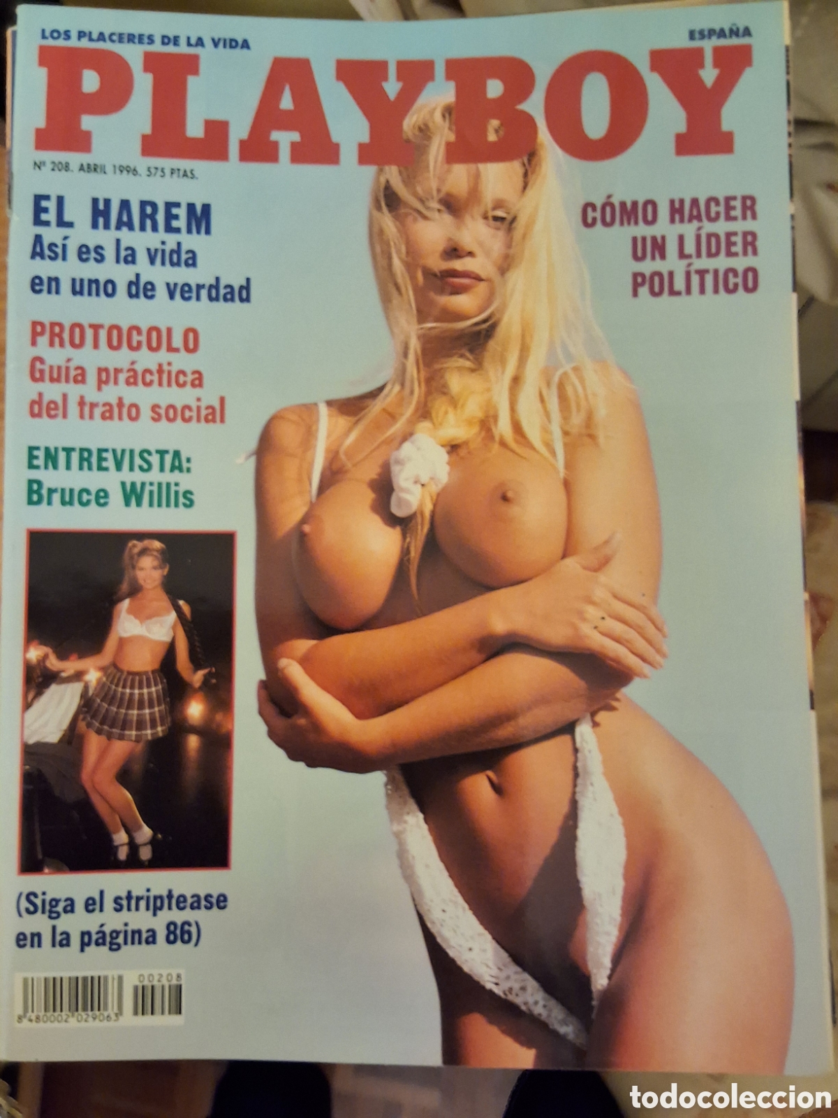Journals: Playboy mensual espa&ntilde;ol revista erotica desnudos mujeres 1996/4 Priscilla Taylor