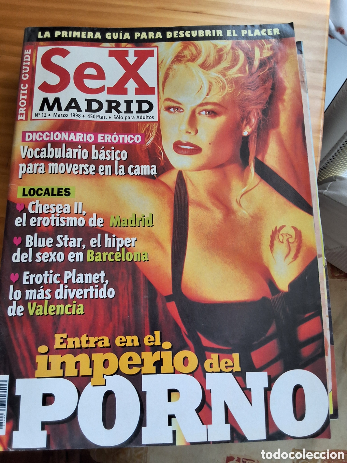 Magazines: Erotic guide Sex madrid revista sexo para adultos 1998 marzo imperio porno