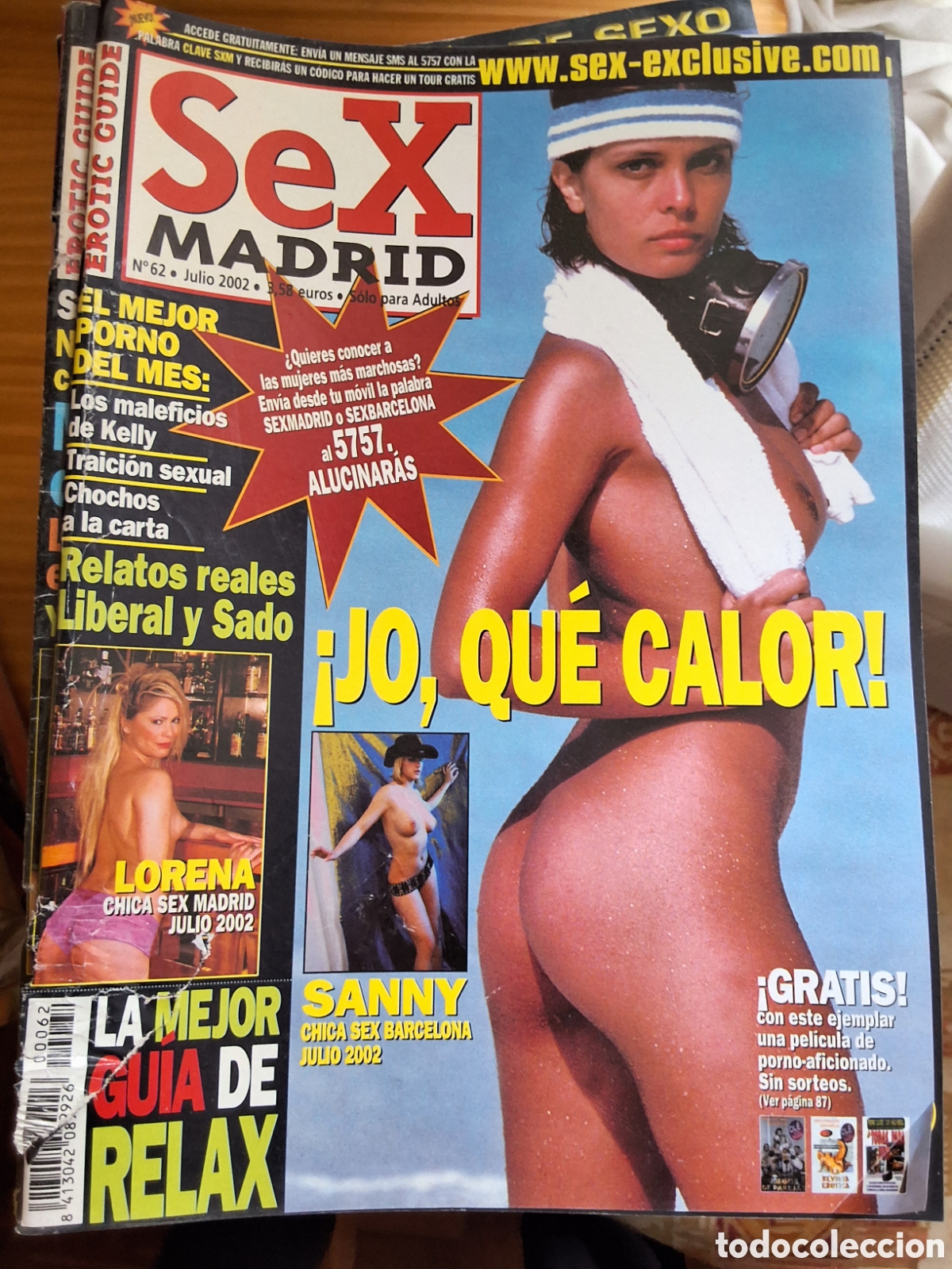 Magazines: Erotic guide Sex madrid revista sexo para adultos 2002/7 Lorena Sanny