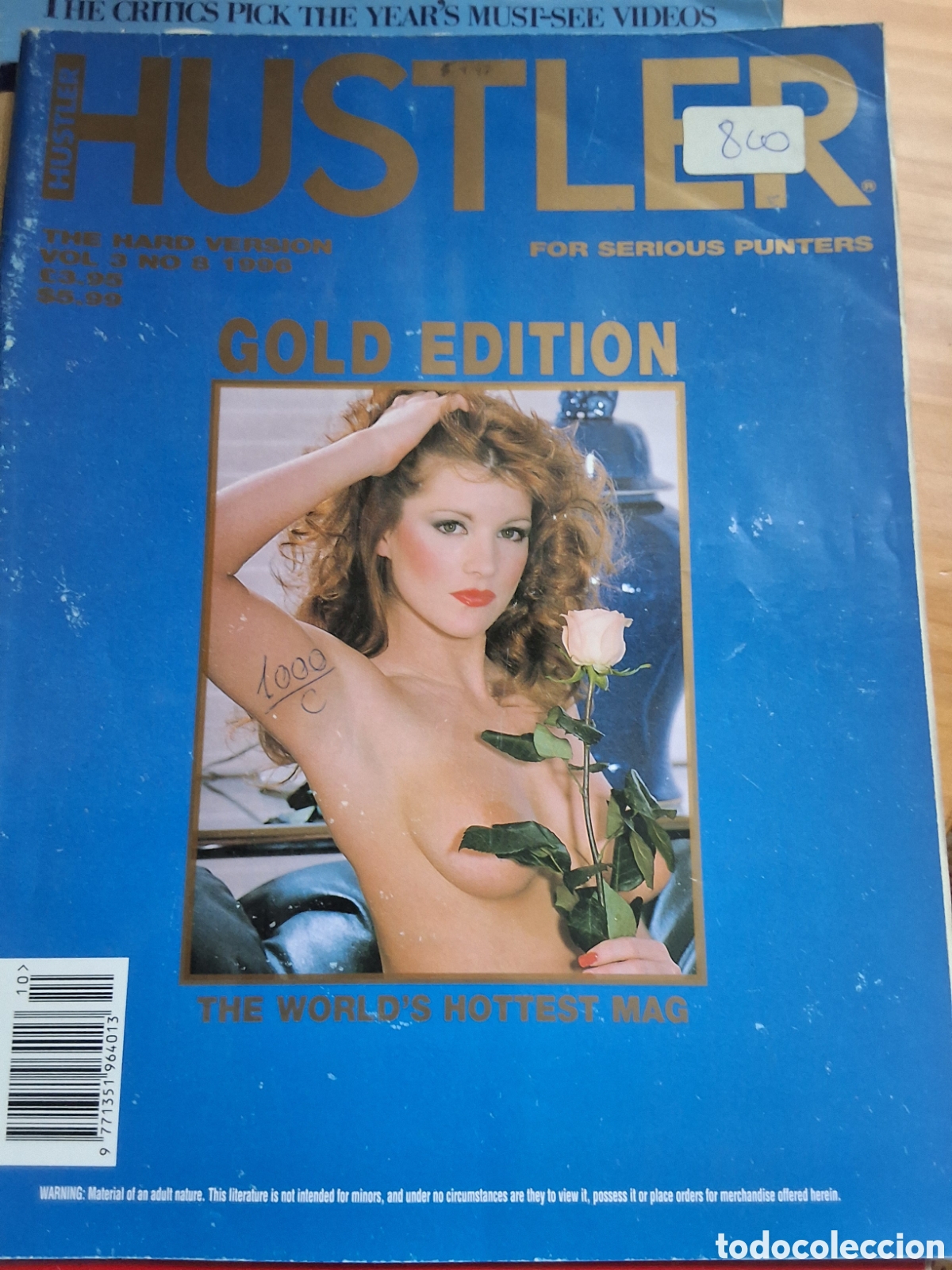 Journals: Hustler hardcore gold edition revista inglesa sexo para adultos 3/8 a&ntilde;o 1996