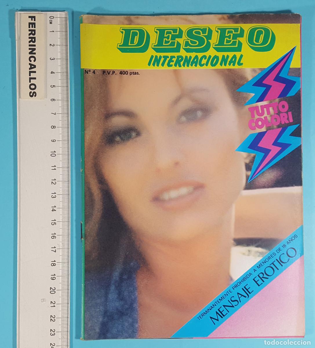 Magazines: REVISTA PARA ADULTOS DESEO INTERNACIONAL N&ordm; 4, SEX SEXO PORNO EROTISMO CLASIFICADA X