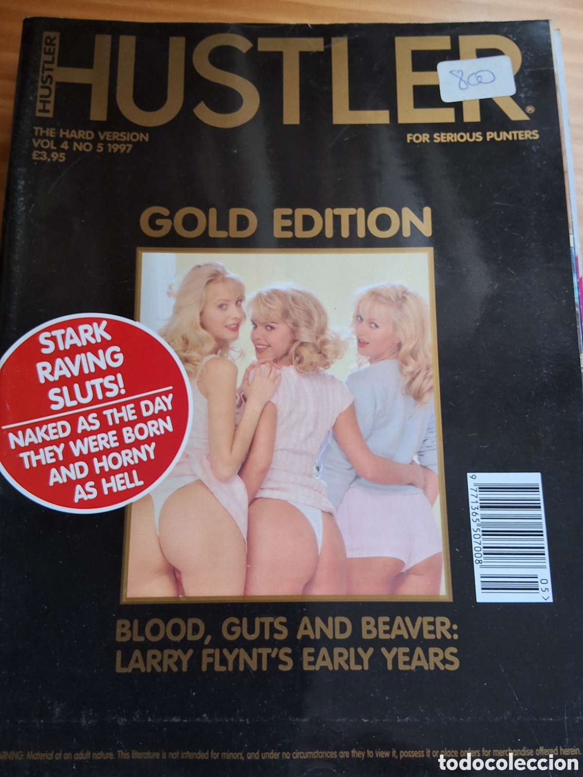 Journals: Hustler hardcore gold edition revista inglesa sexo para adultos 4/5 a&ntilde;o 1997