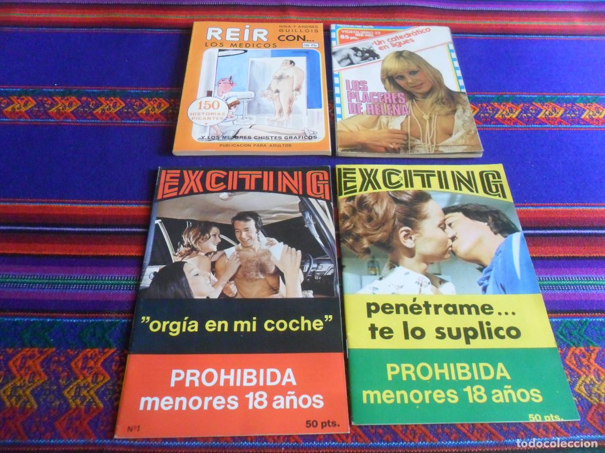 Journals: EXCITING N&ordm;S 1 Y 3 BOSMAR 1978 Y VIDEOLIBRO N&ordm; 22 GERSA 1983. REGALO REIR CON LOS M&Eacute;DICOS RASE 1979.