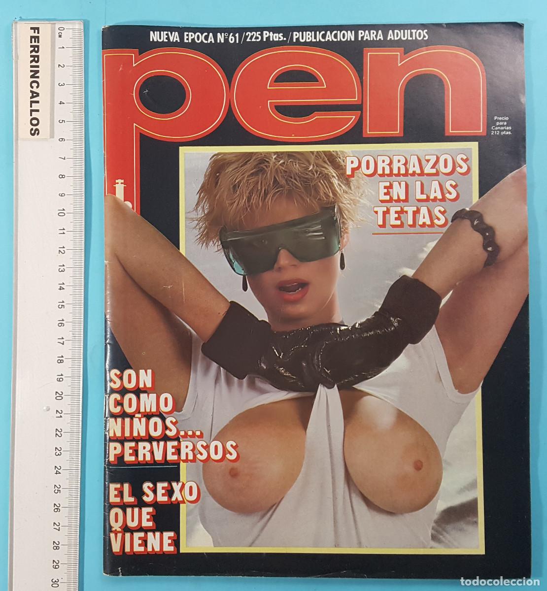 Magazines: REVISTA PARA ADULTOS PEN N&ordm; 61 (INCLUYE POSTER), SEX SEXO PORNO EROTISMO CLASIFICADA X