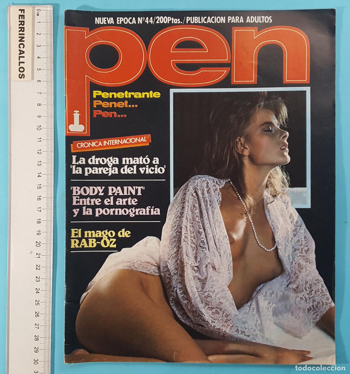 Magazines: REVISTA PARA ADULTOS PEN N&ordm; 44 (INCLUYE POSTER E INSERTO), SEX SEXO PORNO EROTISMO CLASIFICADA X