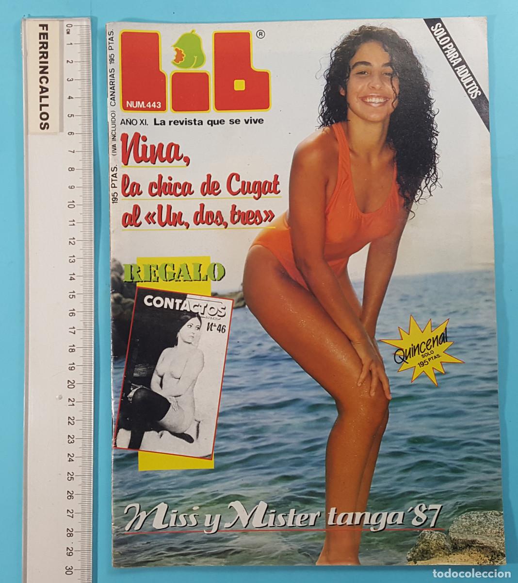 Journals: REVISTA PARA ADULTOS LIB N&ordm; 443 NINA (INCLUYE POSTER E INSERTO), SEX SEXO PORNO EROTISMO