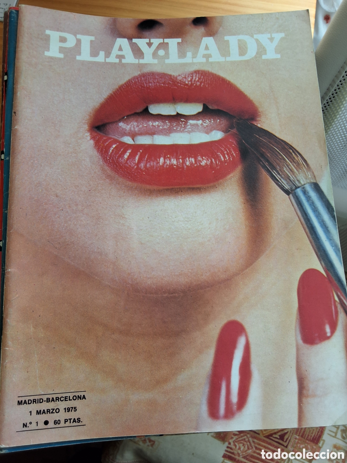 Journals: Playlady revista erotica espa&ntilde;ola desnudos mujeres n&uacute;mero 1 a&ntilde;o 1975 marzo
