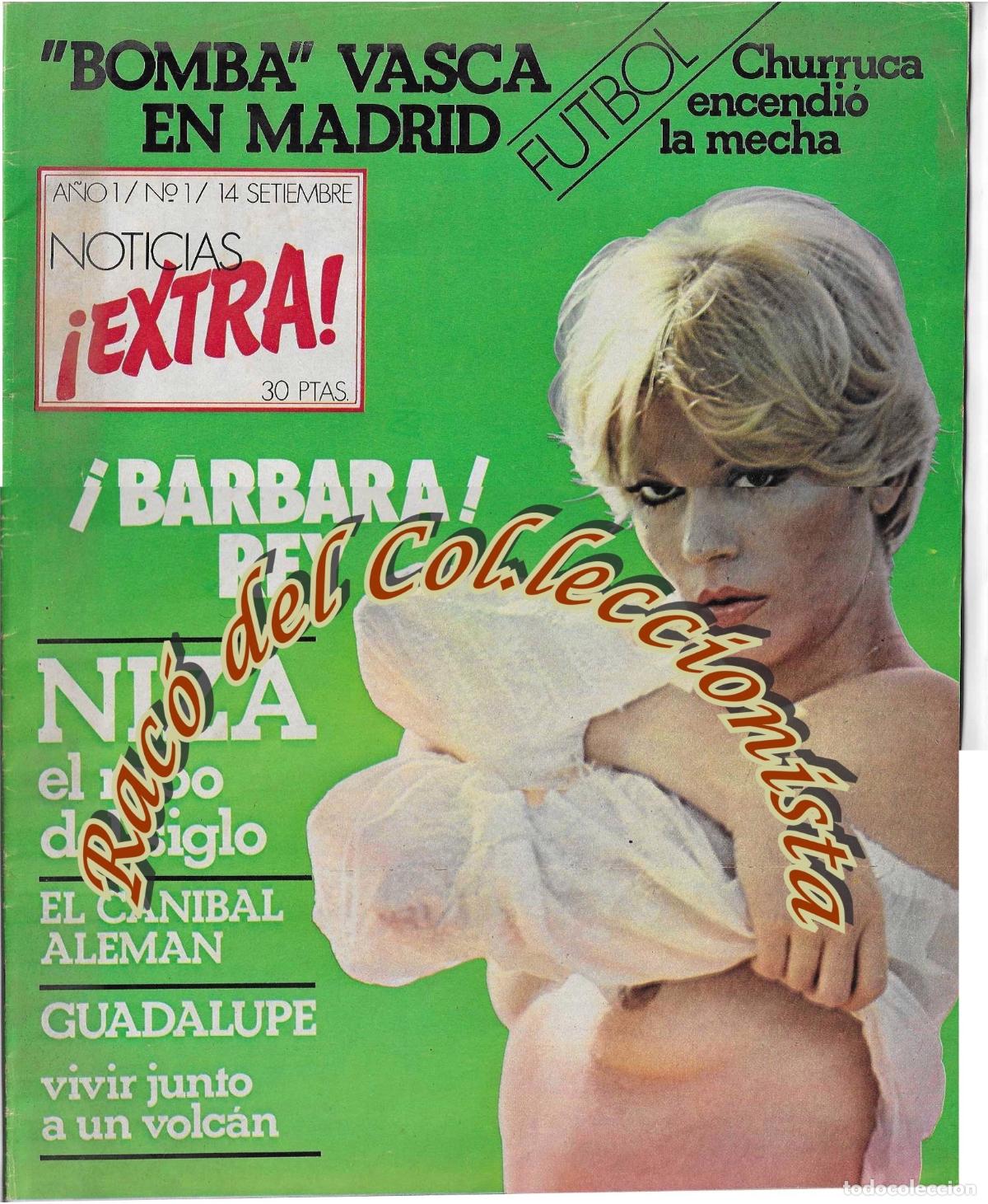 Zeitschriften: NOTICIAS EXTRA , A&Ntilde;O 1 N. 1 (14 SETIEMBRE 1976) BARBARA REY