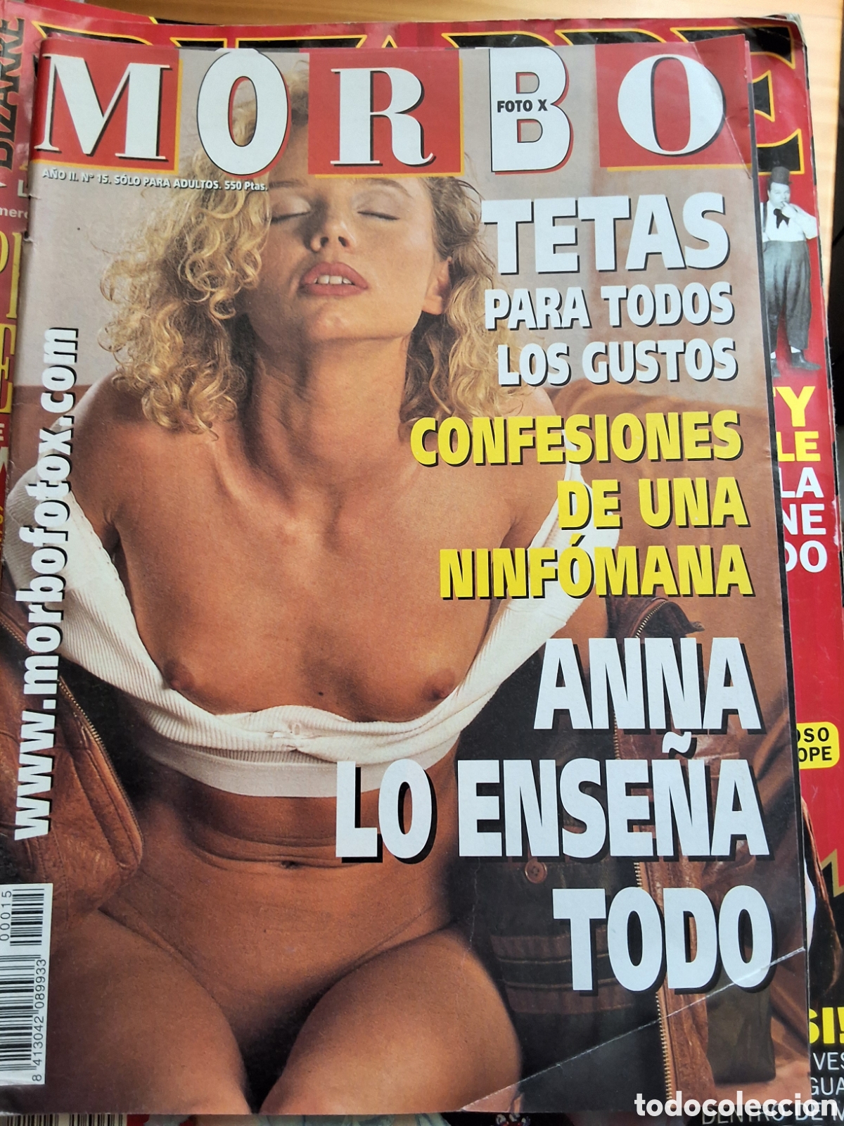 Zeitschriften: Morbo foto x revista sexo para adultos n&uacute;mero 15 a&ntilde;o 2001 tetas Anna ninfomana