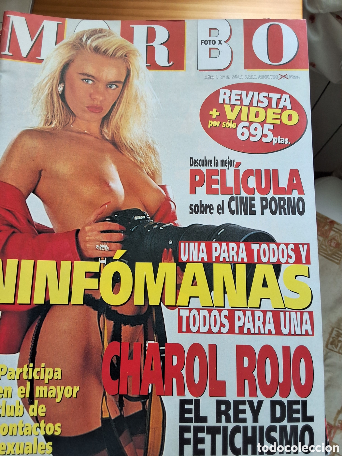 Zeitschriften: Morbo foto x revista sexo para adultos n&uacute;mero 5 a&ntilde;o 2000 ninfomanas