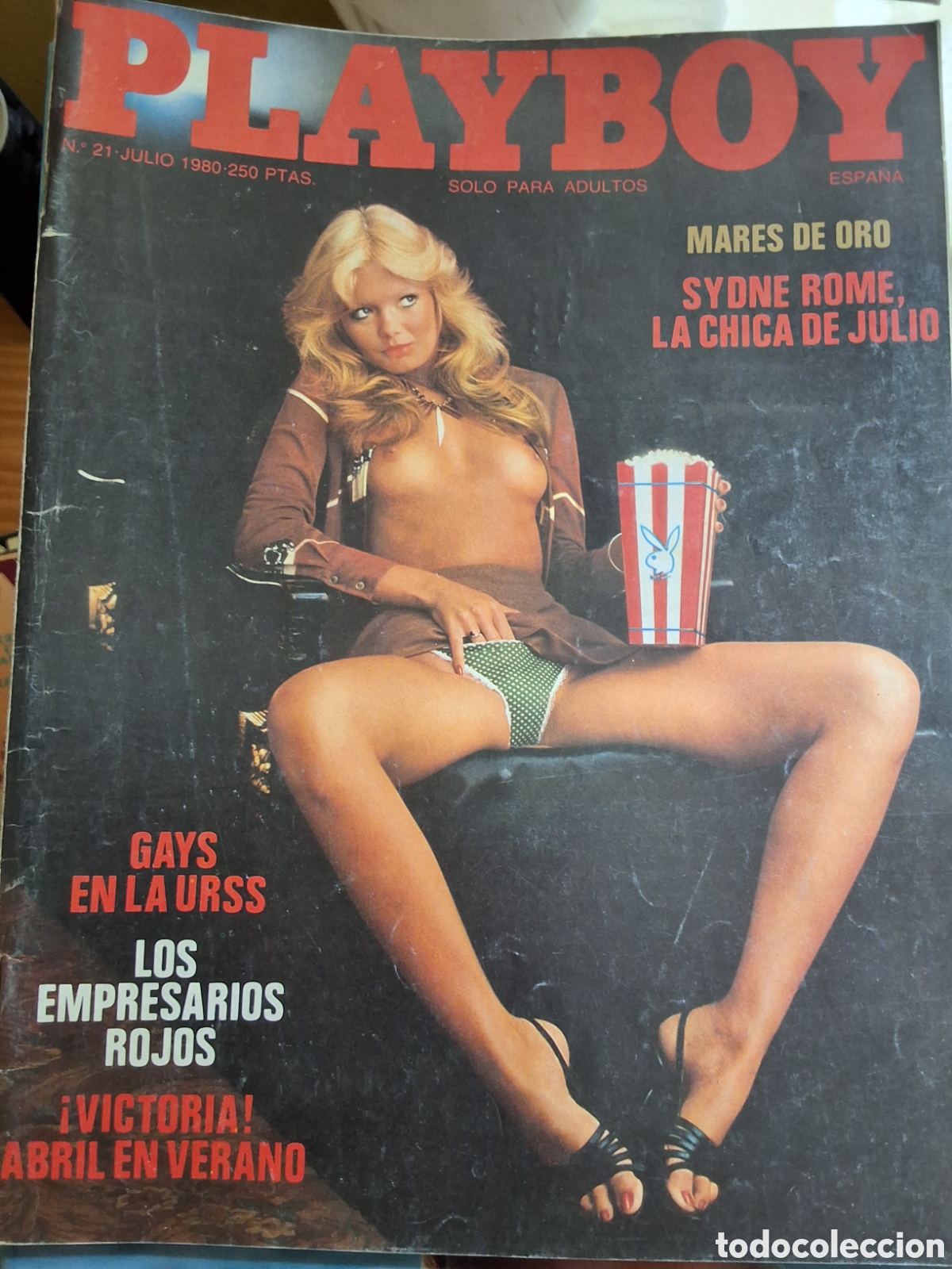 Journals: Playboy mensual espa&ntilde;ol revista erotica desnudos mujeres 1980/7 Teri Peterson