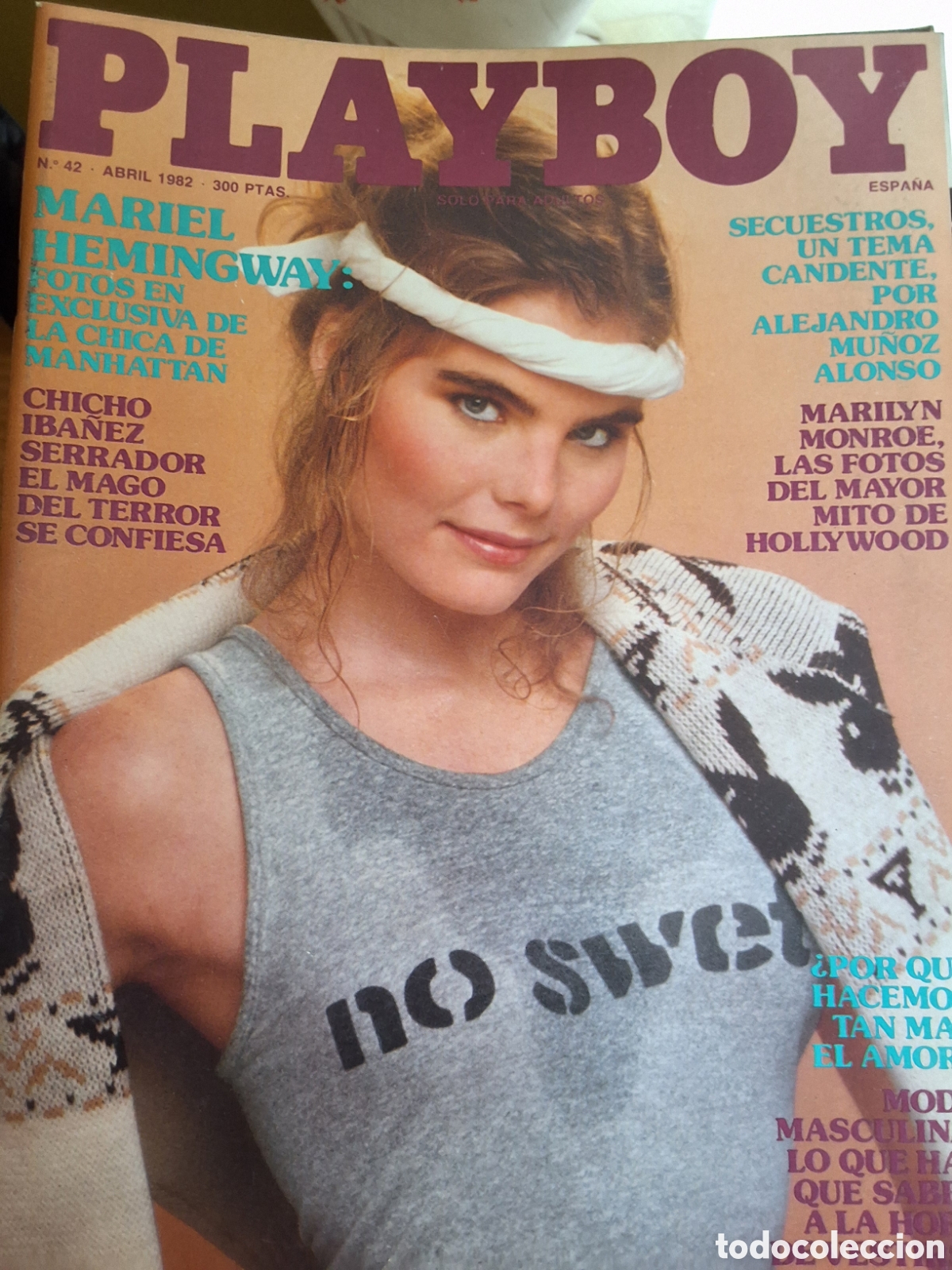 Journals: Playboy mensual espa&ntilde;ol revista erotica desnudos mujeres 1982/4 Anne Marie Fox
