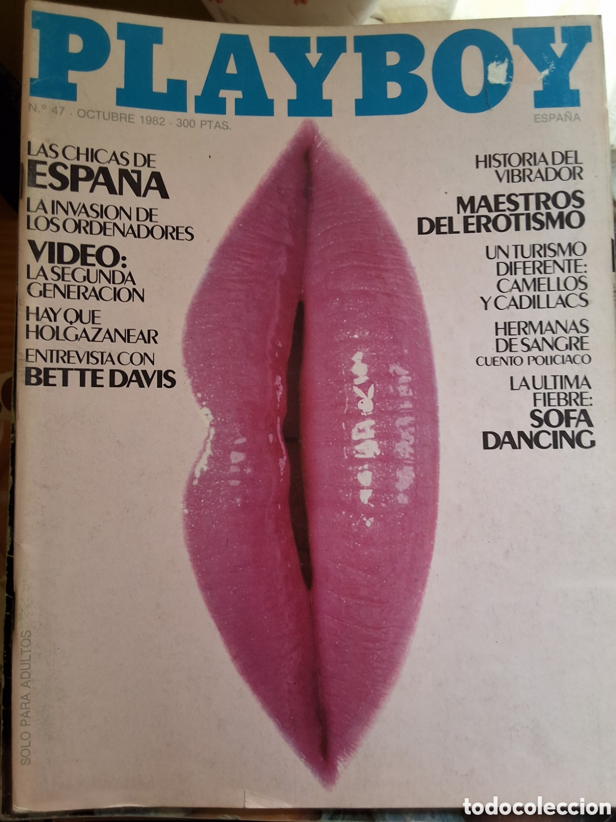 Journals: Playboy mensual espa&ntilde;ol revista erotica desnudos mujeres 1982/10 Marianne Geavatte