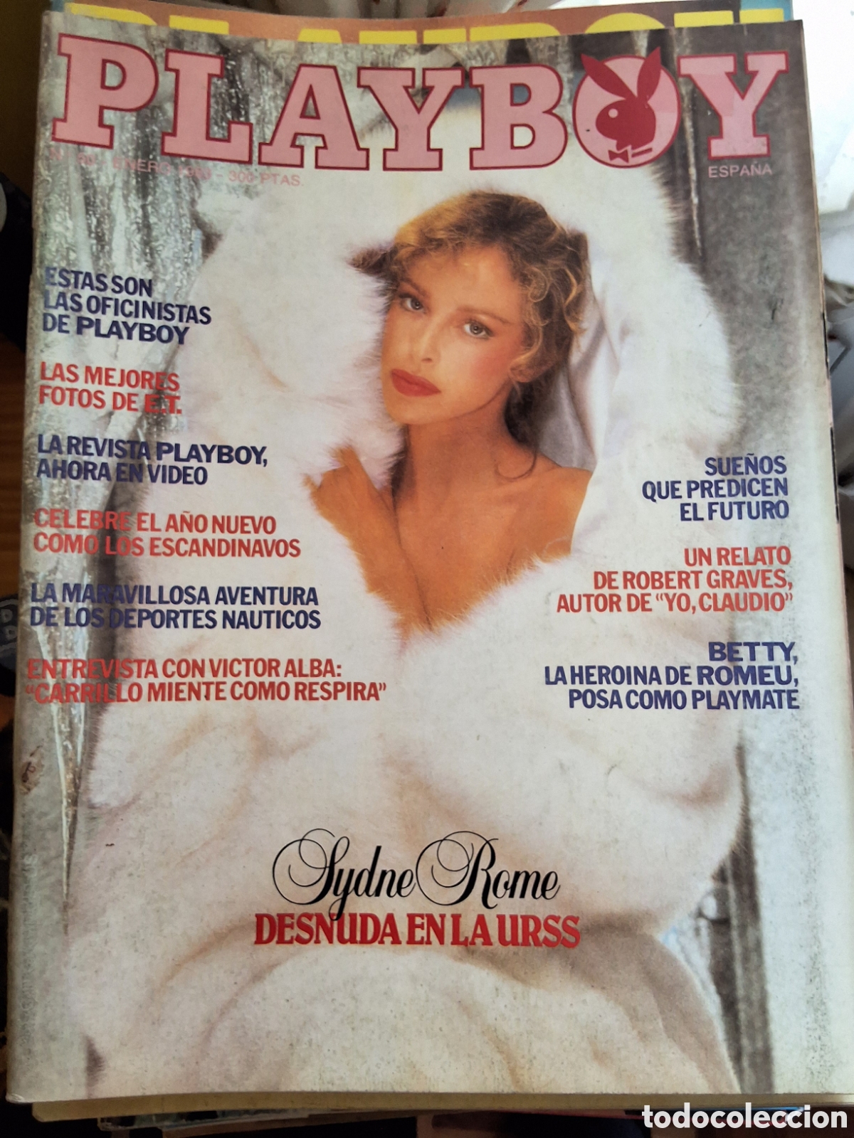 Journals: Playboy mensual espa&ntilde;ol revista erotica desnudos mujeres 1983/1 Lorraine Chin