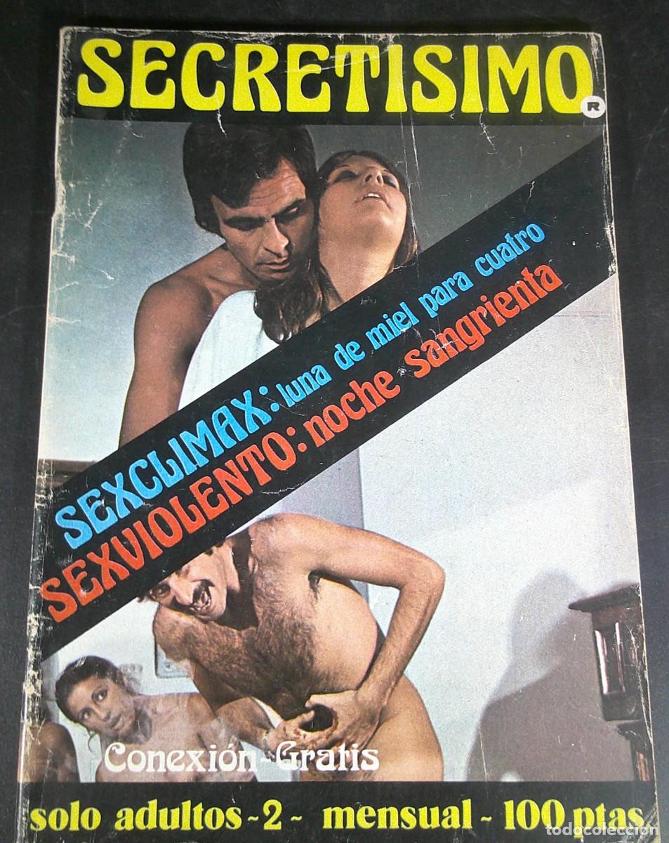 Magazines: MAGAZINE ER&Oacute;TICO, SECRET&Iacute;SIMO N&ordm; 2, VINTAGE , VER FOTOS