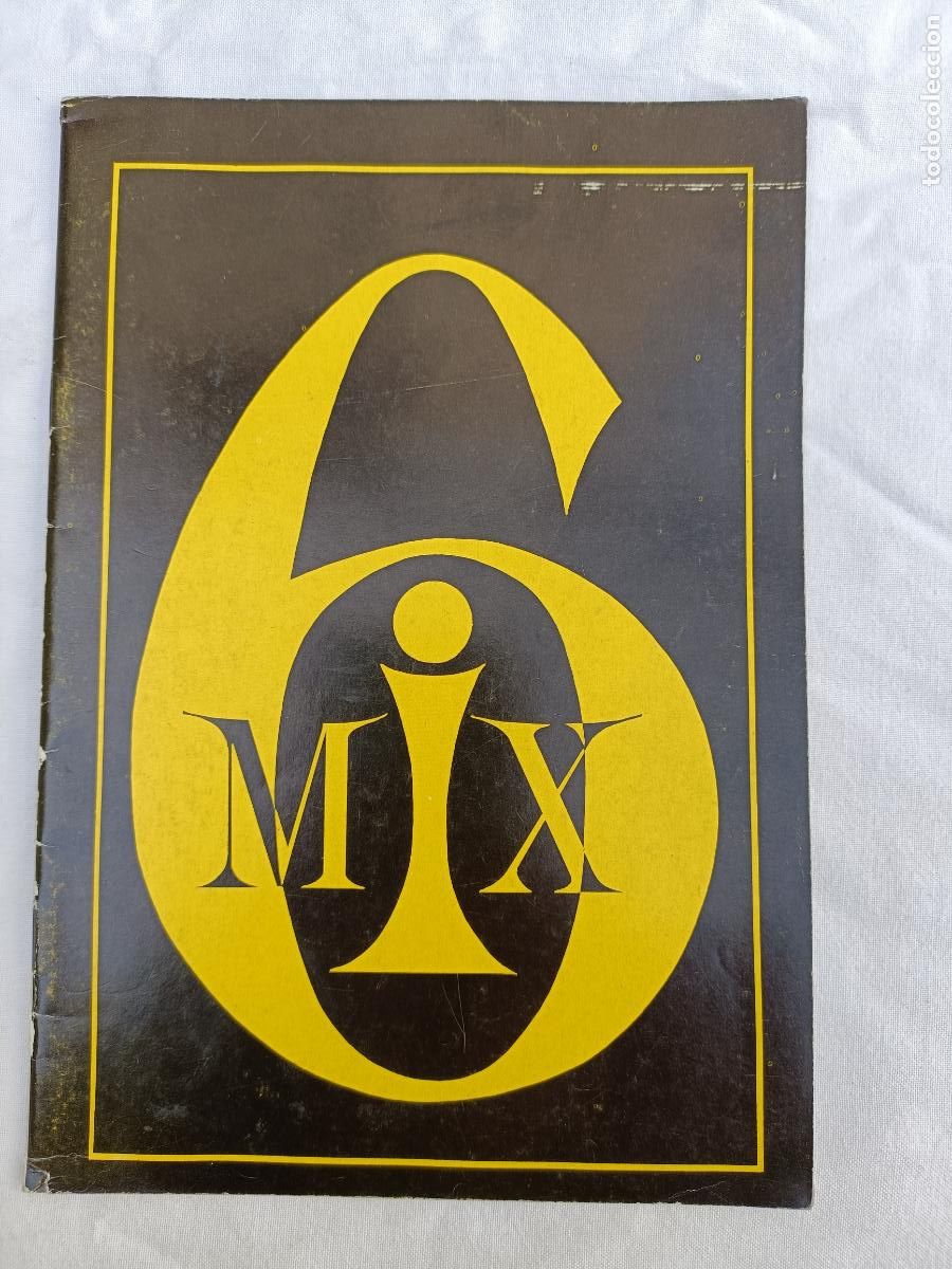Zeitschriften: 6 MIX. MIX 6 REVISTA EROTICA PARA ADULTOS. FOTOGRAFIAS EN BLANCO Y NEGRO. VINTAGE. ESCENAS SADO