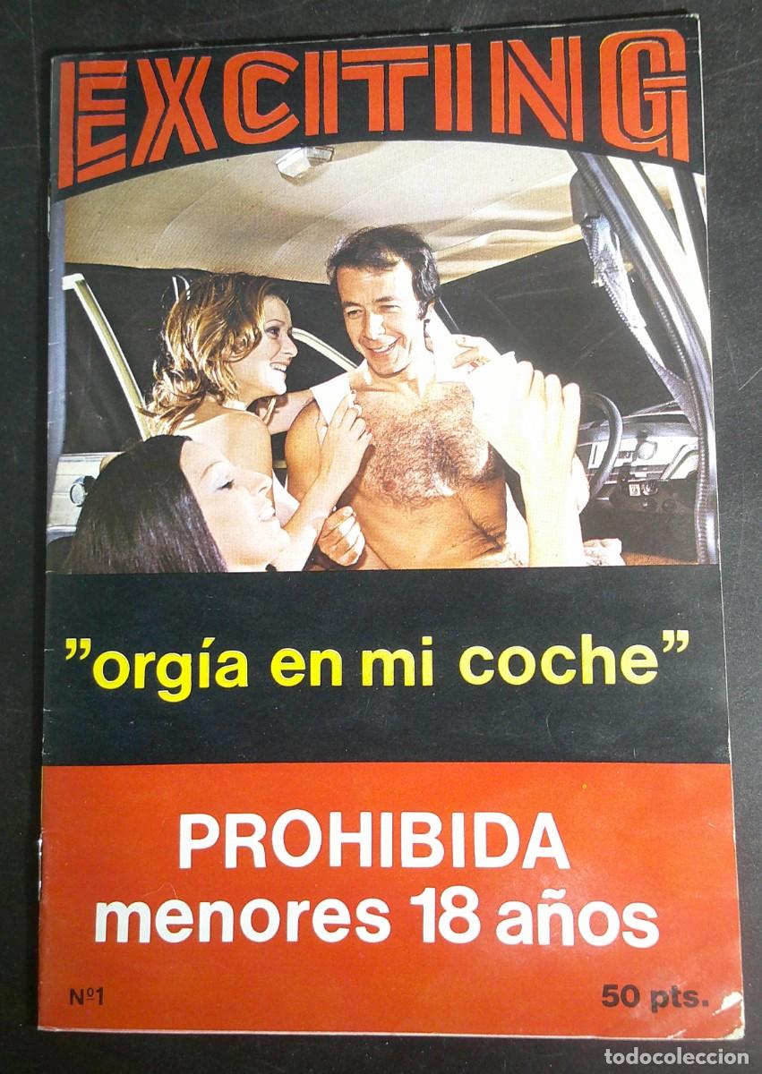 Journals: MAGAZINE ER&Oacute;TICO PORNO , EXCITING N&ordm; 1 , VINTAGE, VER FOTOS