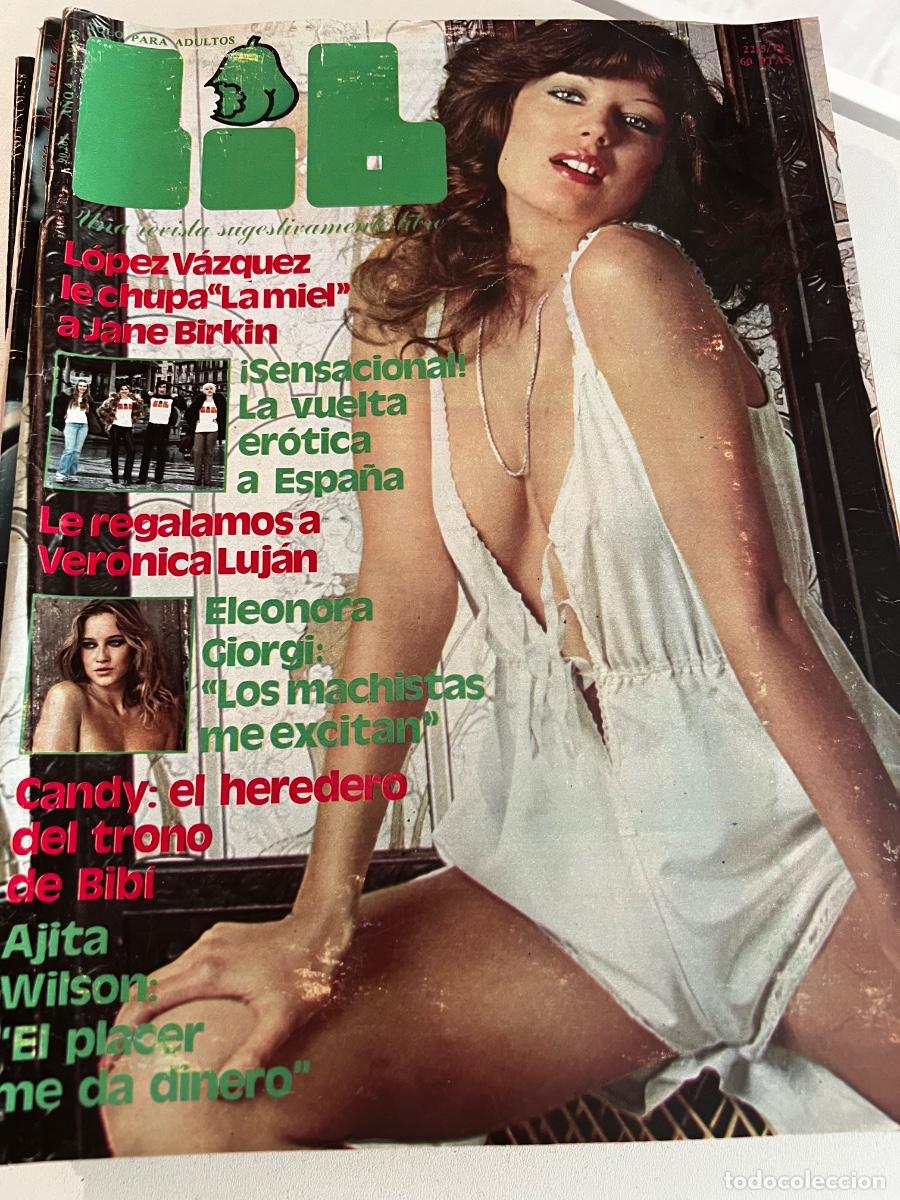 Journals: LIB. N&deg; 135. A&Ntilde;O 4. L&Oacute;PEZ V&Aacute;ZQUEZ LE CHUPA LA MIEL A JANE BIRKIN. VUELTA EROTICA A ESPA&Ntilde;A.