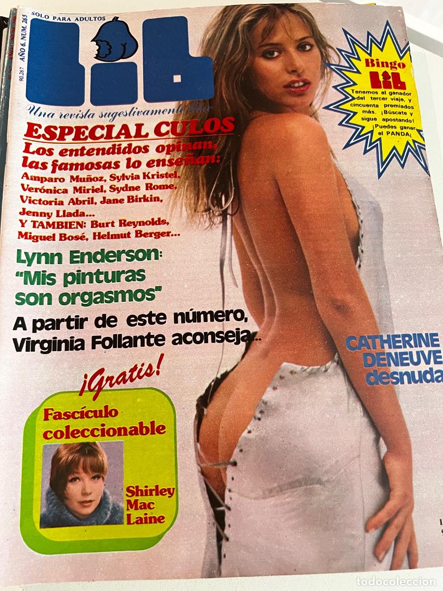 Journals: LIB. N&deg; 265. A&Ntilde;O 6. CATHERINE DENEUVE DESNUDA. VIRGINIA FOLLANTE ACONSEJA.