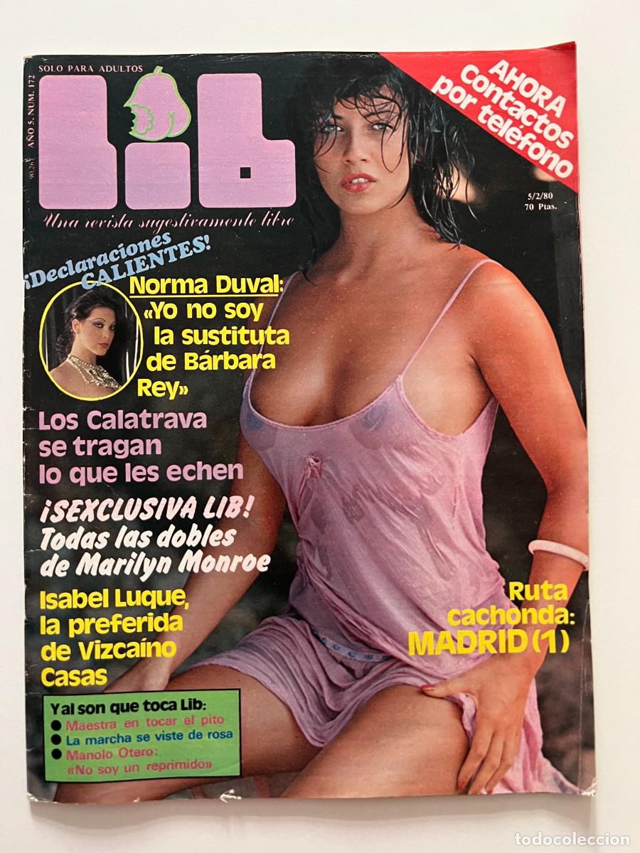 Journals: REVISTA. LIB. N&ordm; 172. A&Ntilde;O 5. NORMA DUVAL: YO NO SOY LA SUSTITUTA DE BARBARA REY. LEER