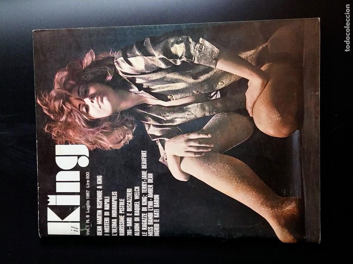 Journals: IL KING N. 6 1967 - SUGGESTIONE DI MINA (ARTICOLO CON FOTO) RAQUEL WELCH STELLA STEVENS ELKE SOMMER