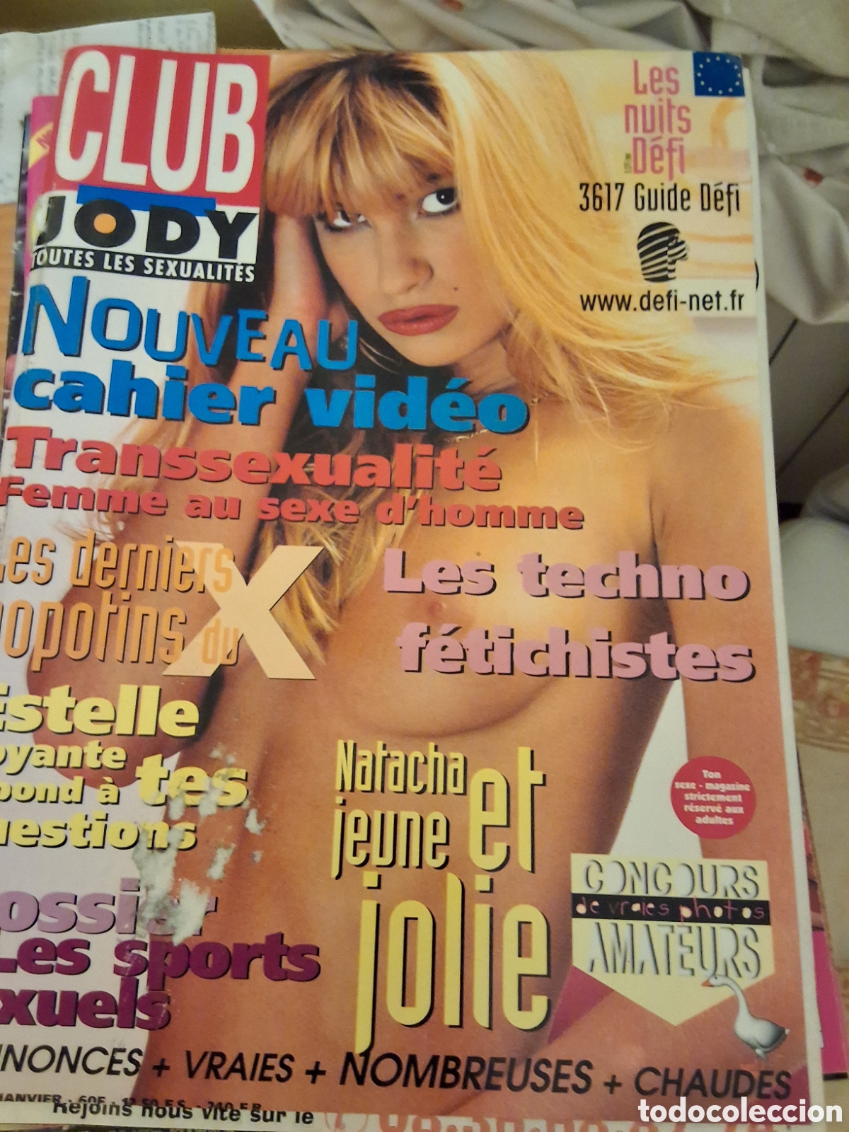 Zeitschriften: Club jody revista erotica francesa desnudos mujeres n&uacute;mero 26 a&ntilde;o 1996