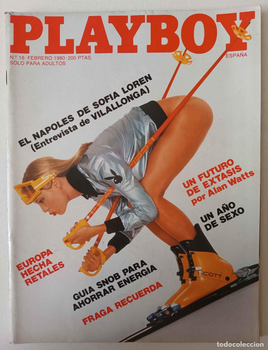 Magazines: Revista PLAYBOY n&ordm;16 Jose Luis de Vilallonga Stevie Wonder Sof&iacute;a Loren Divine Cher Marilyn Chambers