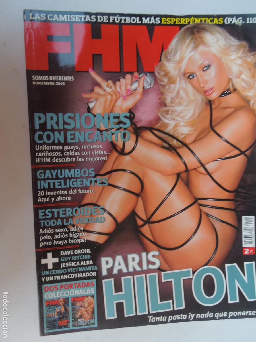 Journals: FMR- N&ordm; 20 REVISTA -NOVIEMBRE -2005 -PARIS HILTON , JESSICA ALBA - DAVE GROHL