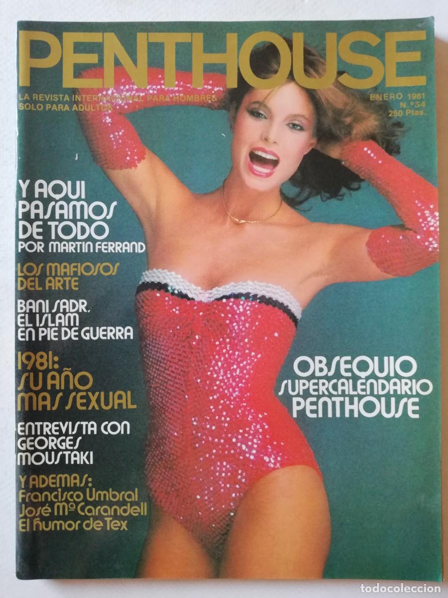 Journals: Revista PENTHOUSE n&ordm; 34 Debbie Harry Blondie Georges Moustaki Pedro Uhart Polaroid Jane Noreguor