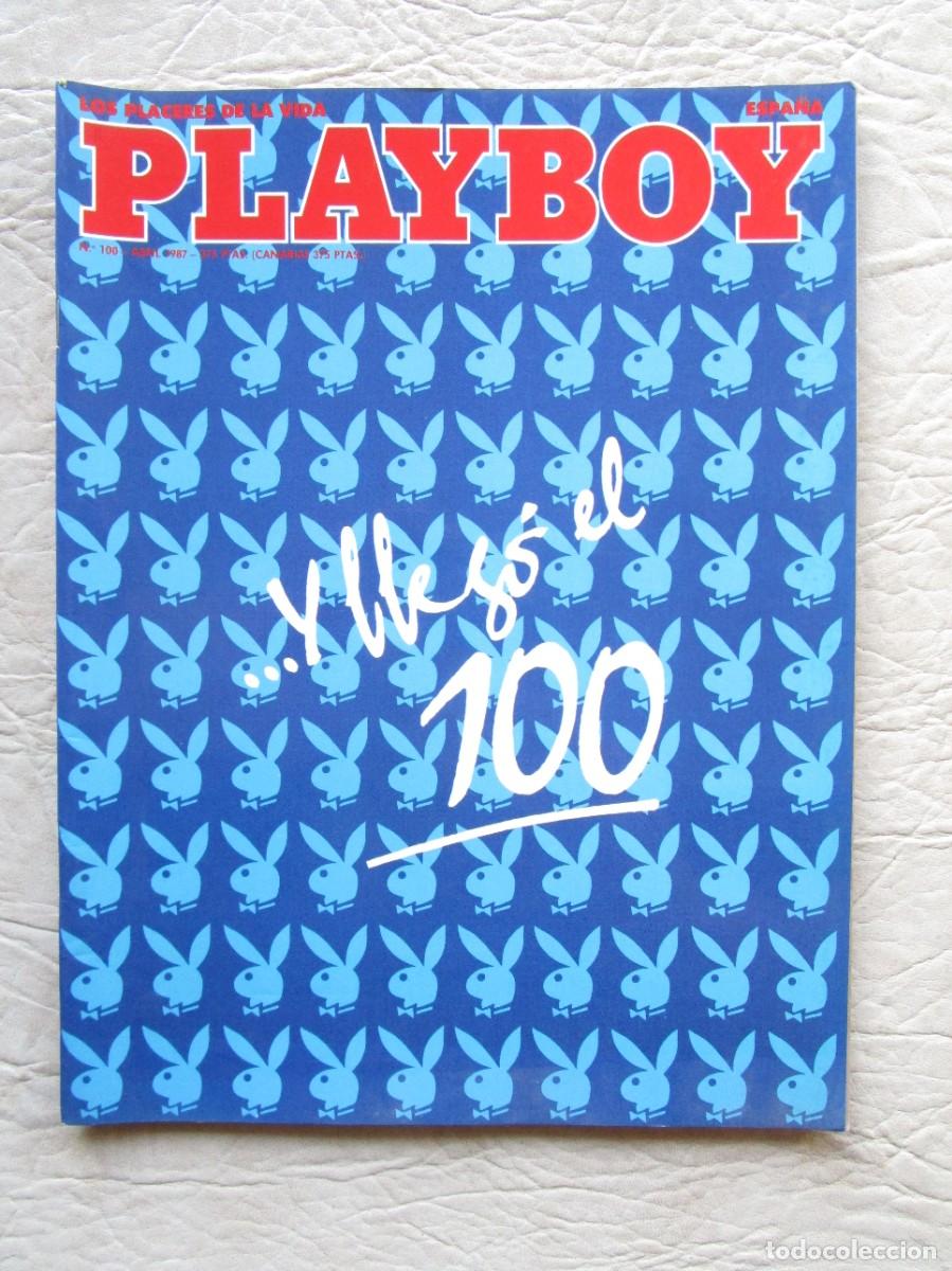 Magazines: revista playboy numero 100 abril a&ntilde;o 1987