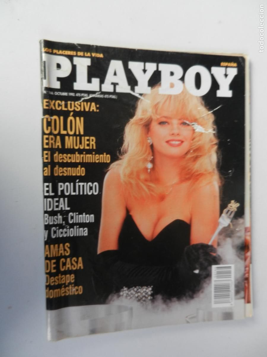 Journals: PLAY BOY REVISTA N&ordm; 166 - 10-1992 AMAS DE CASA - DESTAPE DOMESTICO -PAMELA ANDERSON