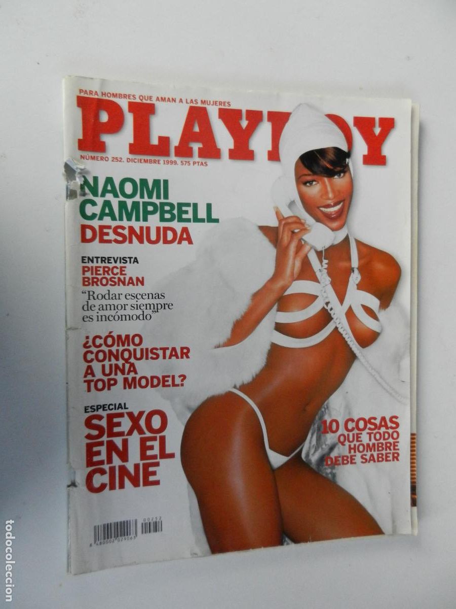 Magazines: PLAY BOY REVISTA N&ordm; 252 - 12-1999- NAOMI CAMPBELL DESNUDA - SEXO EN EL CINE