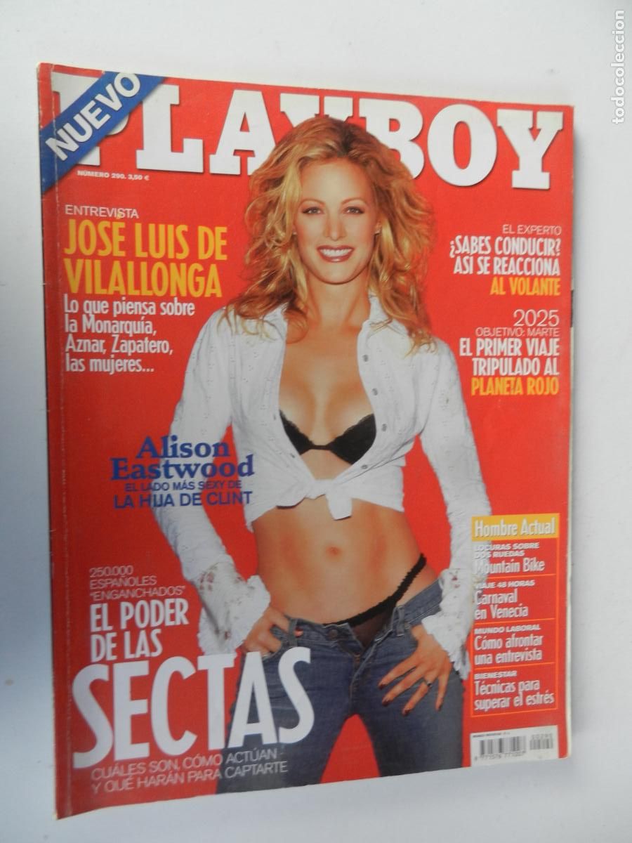 Magazines: PLAYBOY -NUEVO - N&ordm; 290 - ALISON EASTWOOD - CARNAVAL EN VENECIA