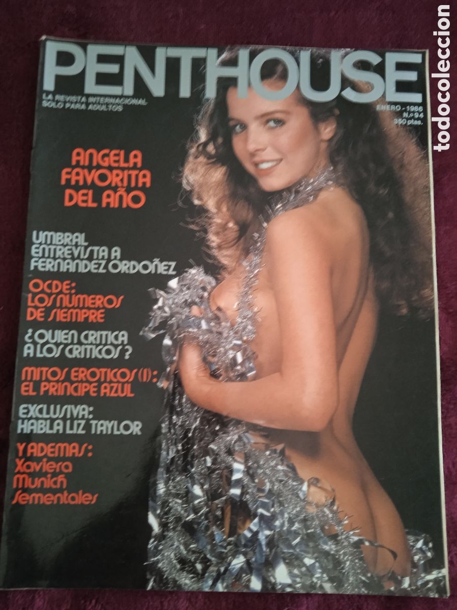 Magazines: PENTHOUSE N&ordm; 94 ENERO 1986 ANGELA NICHOLAS
