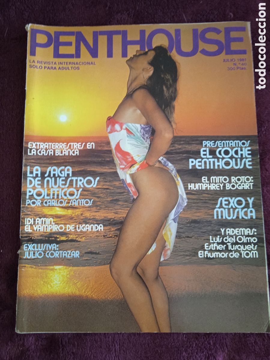 Magazines: PENTHOUSE N&ordm; 40 JULIO 1981 SALLY FREY