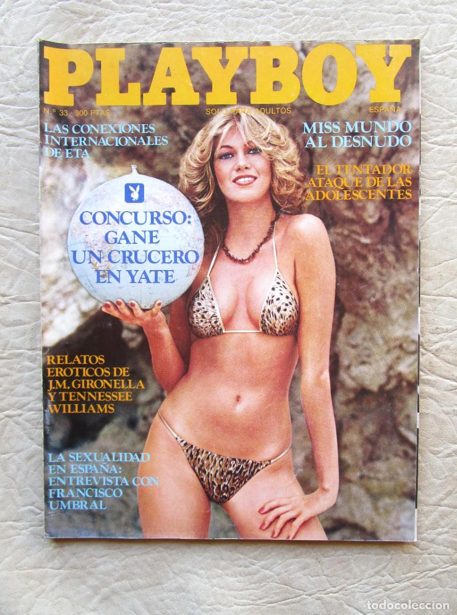 Magazines: revista playboy numero 33 julio a&ntilde;o 1981