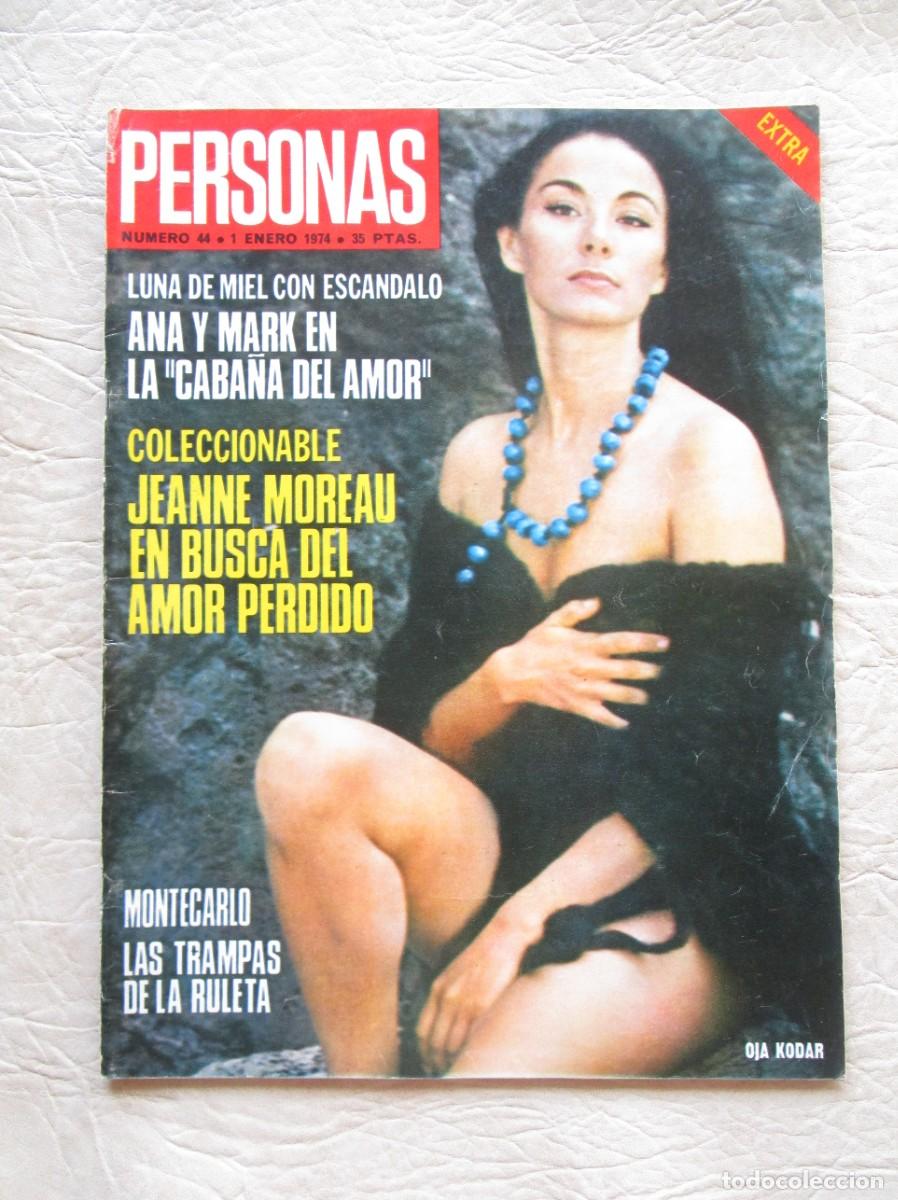 Zeitschriften: revista erotica personas numero 44 a&ntilde;o 1974 isabelle marchand veruschka veronica merin