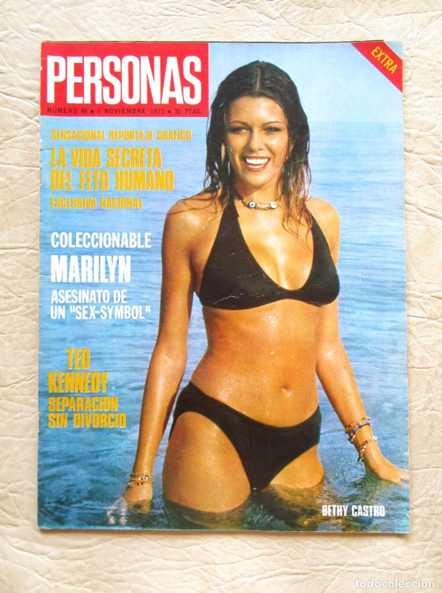 Zeitschriften: revista erotica personas numero 40 a&ntilde;o 1973 bethy castro maria grazia spina alexandra bastedo