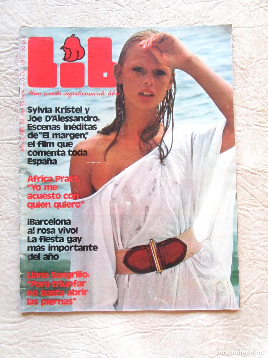 Journals: revista erotica lib noviembre a&ntilde;o 1977 numero 58