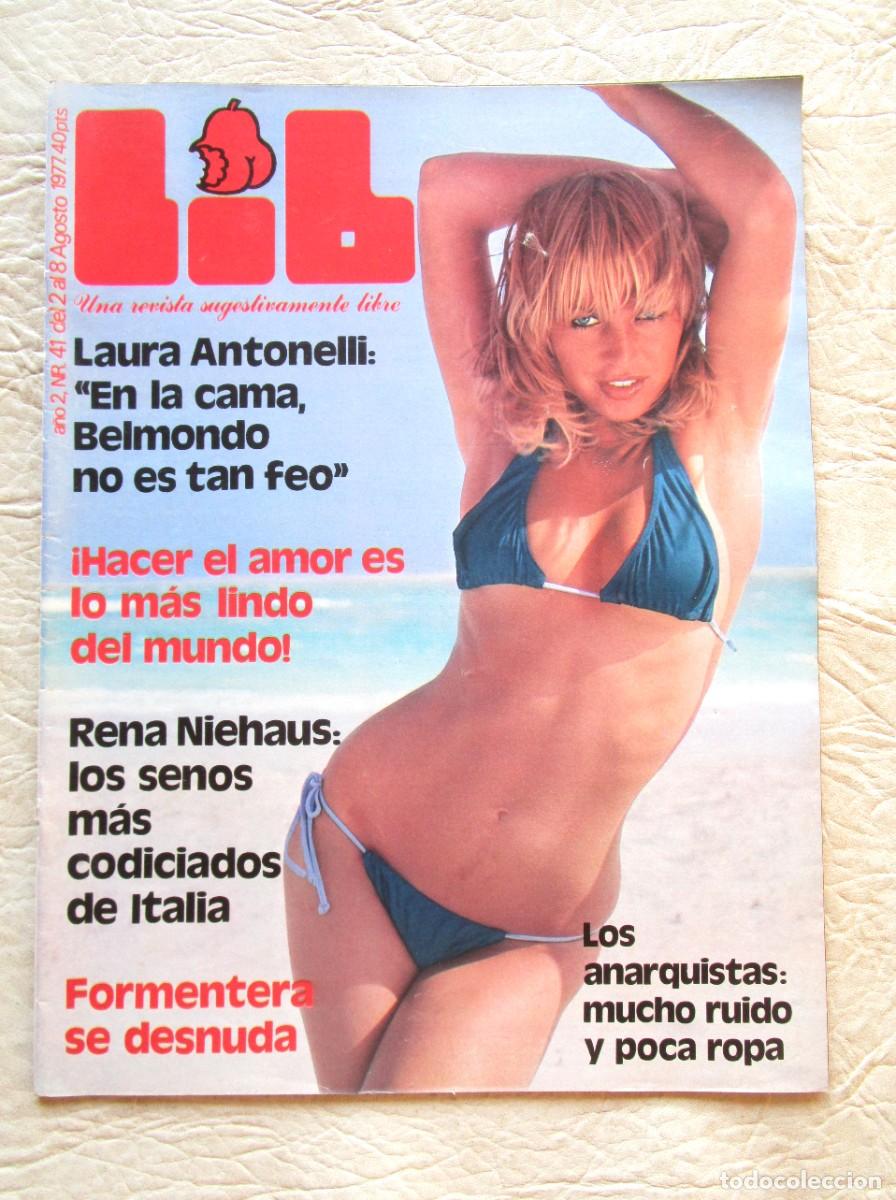 Magazines: revista erotica lib agosto a&ntilde;o 1977 numero 41