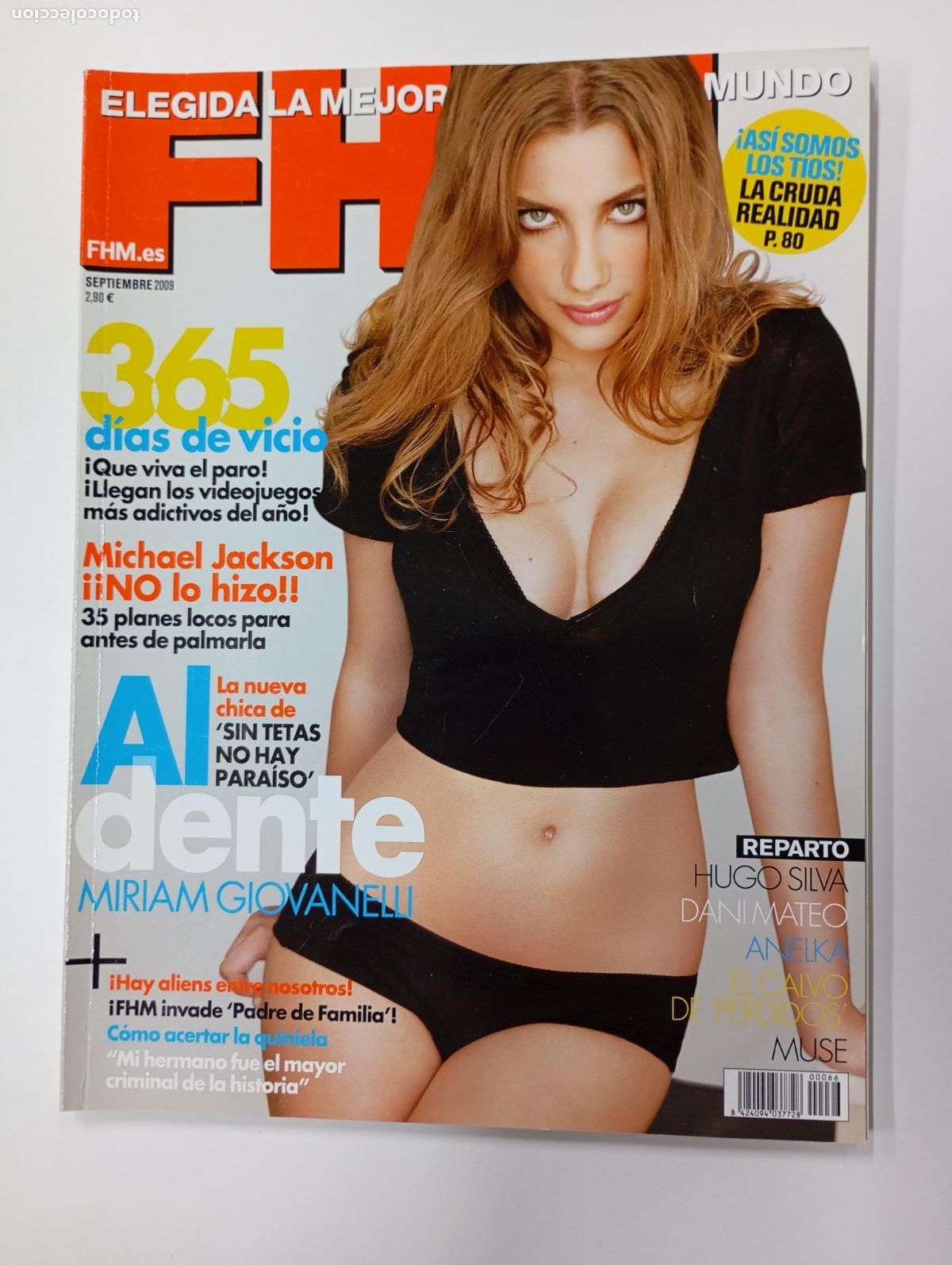Zeitschriften: REVISTA FHM N&ordm; 66. SEPTIEMBRE 2009. MIRIAM GIOVANELLI. TDKC72