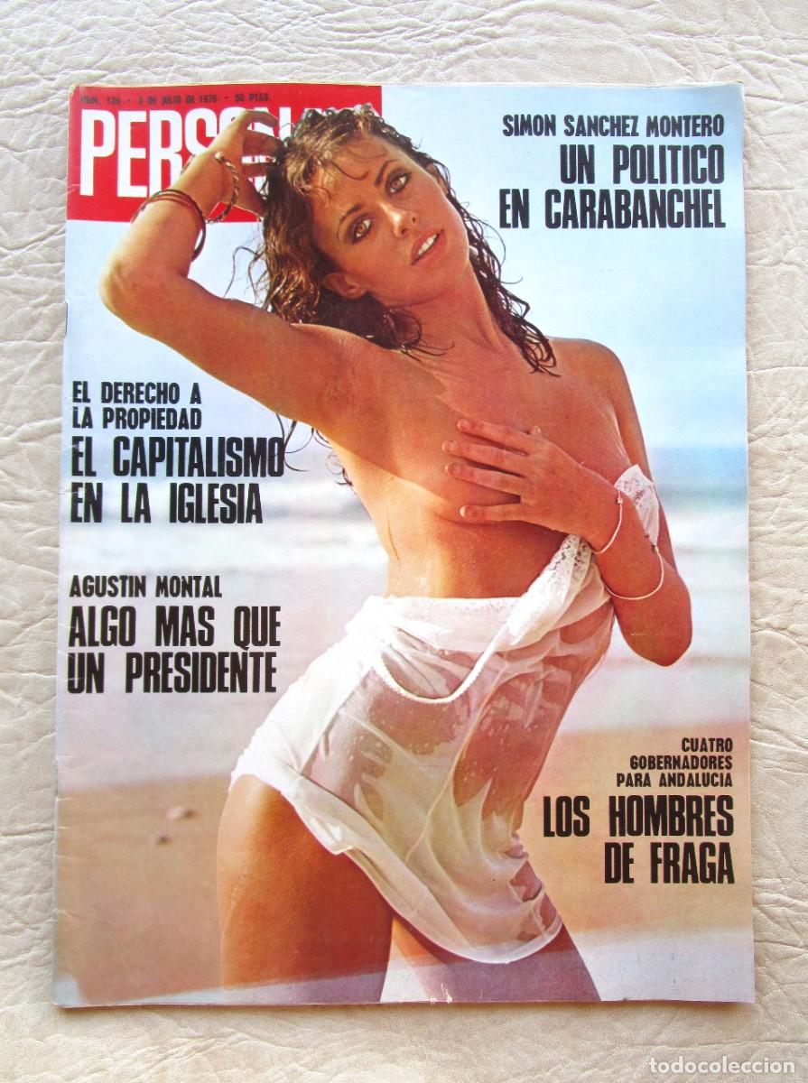 Magazines: revista erotica personas numero 139 a&ntilde;o 1976 veronica limera jo ellen agustin montal
