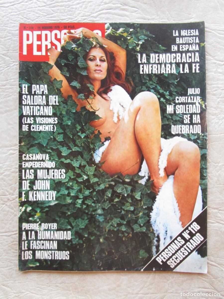 Magazines: revista erotica personas numero 119 a&ntilde;o 1976 monica thimme marisa bel liz mareh