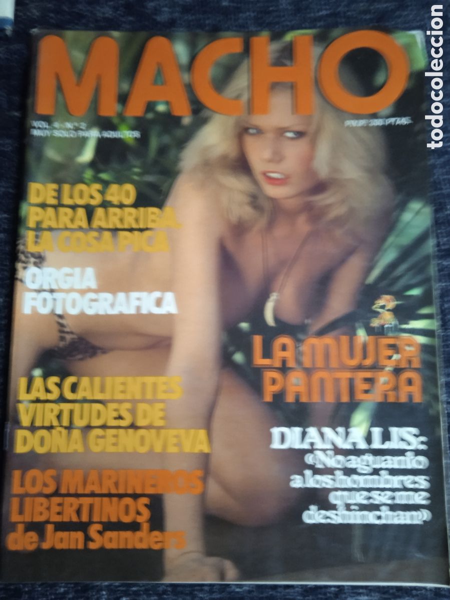 Magazines: MACHO VOL. 4 N&ordm; 2 diana lis REVISTA EROTICA DE LOS 90