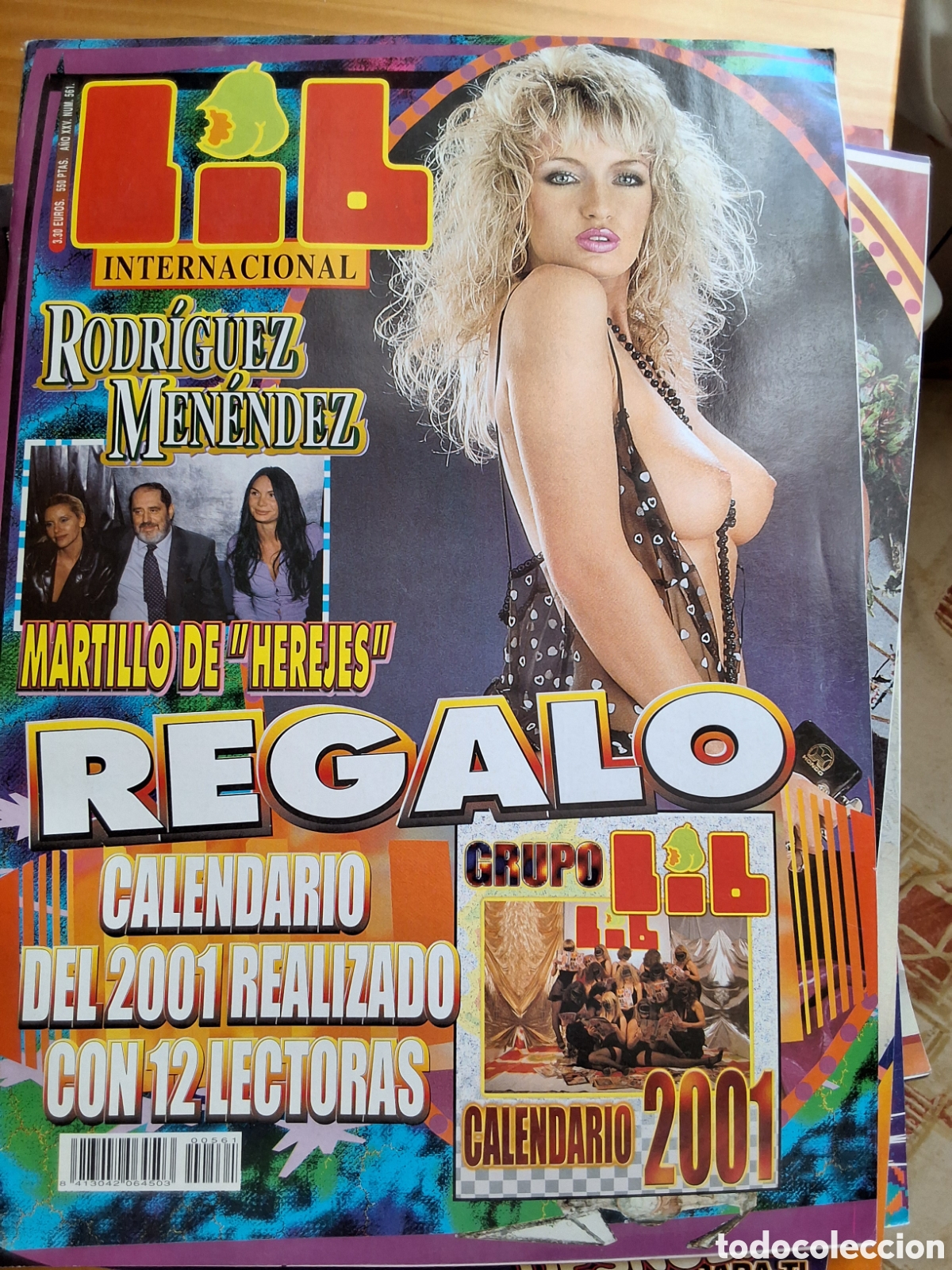 Revistas: Lib internacional revista erotica desnudos mujeres n&uacute;mero 561 Roberta Susi Natalia