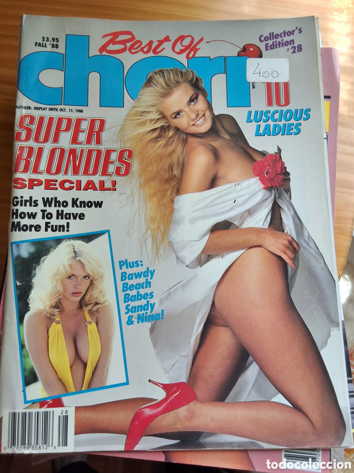 Magazines: Cheri revista erotica americana desnudos mujeres lo mejor 1988/f