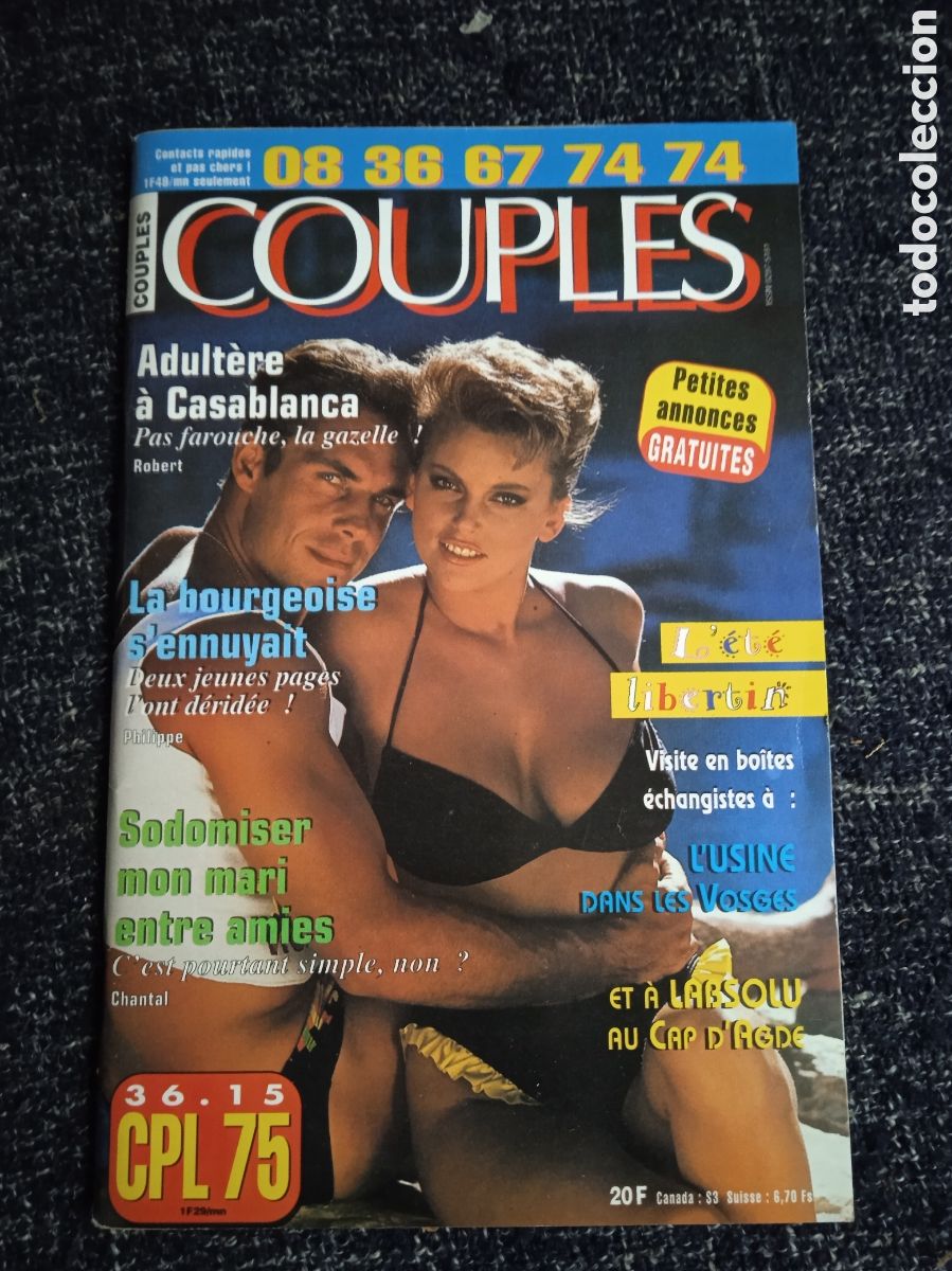 Zeitschriften: COUPLES AGOSTO 1997 REVISTA A&Ntilde;OS 90 EDICION FRANCESA